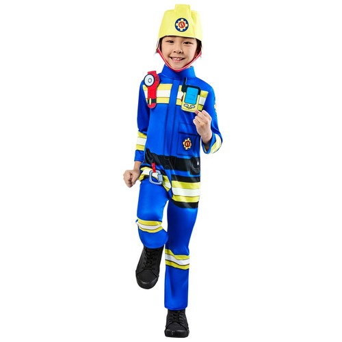 Fireman sam boys costume5 - sam,