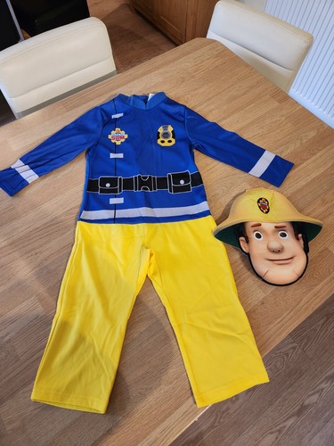 Fireman sam dress - fireman, up