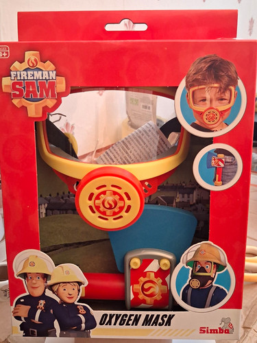 Fireman sam oxygen - oxygen, mask