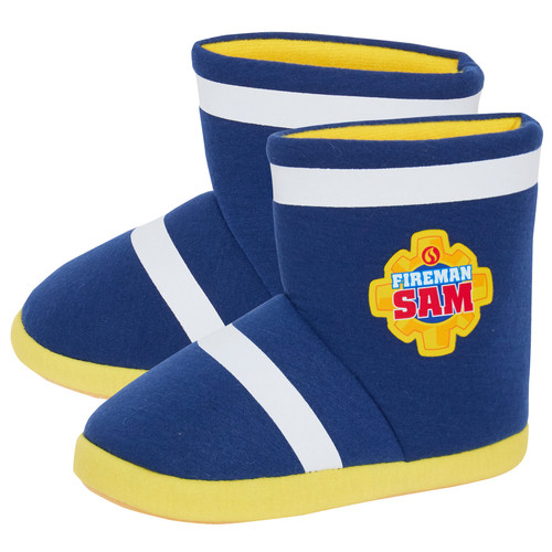 Fireman sam slipper boots - sam, boys