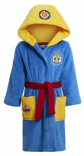 Boys fireman sam dressing gown - boys,
