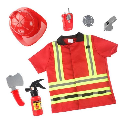 Fireman costume set - fireman, dress