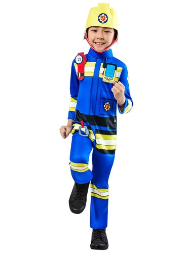 Fireman sam kids costume - kids,