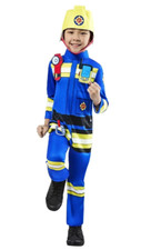 Boys Fireman Sam Costume Fancy